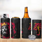 Jesus Graffiti Design 4 in 1 Can Cooler Tumbler Crowned Portrait and Urban Street Art Style - African Pride