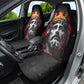 Jesus Graffiti Design Car Seat Cover Crowned Portrait and Urban Street Art Style - African Pride