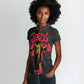 Jesus Graffiti Design Women Polo Shirt Crowned Portrait and Urban Street Art Style - African Pride