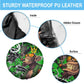 Graffiti Street Art Spare Tire Cover Smoking Ape Character and Neon Crown Symbols - African Pride