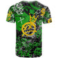 Graffiti Street Art T shirt Smoking Ape Character and Neon Crown Symbols - African Pride