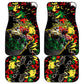 Lion King Africa Graffiti Car Mats Bold Text and Neon Colors - African Pride