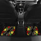 Lion King Africa Graffiti Car Mats Bold Text and Neon Colors - African Pride