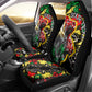 Lion King Africa Graffiti Car Seat Cover Bold Text and Neon Colors - African Pride