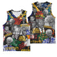 Nelson Mandela Graffiti Basketball Jersey Street Spray Art Recreating The Life Of A Great Man - African Pride