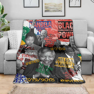 Nelson Mandela Graffiti Blanket Street Spray Art Recreating The Life Of A Great Man - African Pride