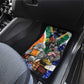 Nelson Mandela Graffiti Car Mats Street Spray Art Recreating The Life Of A Great Man - African Pride