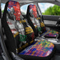 Nelson Mandela Graffiti Car Seat Cover Street Spray Art Recreating The Life Of A Great Man - African Pride