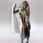Nelson Mandela Graffiti Hooded Blanket Street Spray Art Recreating The Life Of A Great Man - African Pride