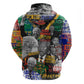 Nelson Mandela Graffiti Hoodie Street Spray Art Recreating The Life Of A Great Man - African Pride