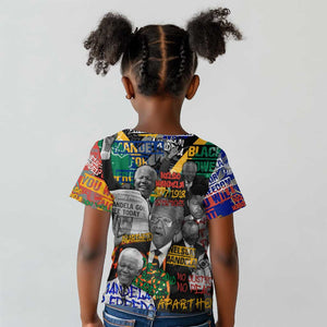 Nelson Mandela Graffiti Kid T shirt Street Spray Art Recreating The Life Of A Great Man - African Pride