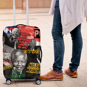 Nelson Mandela Graffiti Luggage Cover Street Spray Art Recreating The Life Of A Great Man - African Pride