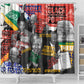 Nelson Mandela Graffiti Shower Curtain Street Spray Art Recreating The Life Of A Great Man - African Pride