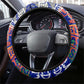 Nelson Mandela Graffiti Steering Wheel Cover Street Spray Art Recreating The Life Of A Great Man - African Pride
