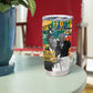 Nelson Mandela Graffiti Tumbler Cup Street Spray Art Recreating The Life Of A Great Man - African Pride