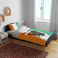 Ivory Coast Bedding Set African Elephant in Ivorian Flag Colors - African Pride