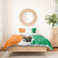 Ivory Coast Bedding Set African Elephant in Ivorian Flag Colors - African Pride
