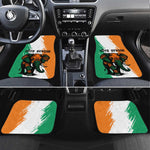 Ivory Coast Car Mats African Elephant in Ivorian Flag Colors - African Pride