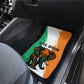 Ivory Coast Car Mats African Elephant in Ivorian Flag Colors - African Pride