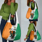 Ivory Coast Grocery Bag African Elephant in Ivorian Flag Colors - African Pride
