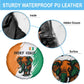 Ivory Coast Spare Tire Cover African Elephant in Ivorian Flag Colors - African Pride