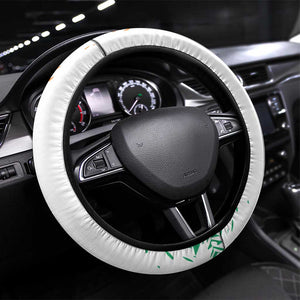 Ivory Coast Steering Wheel Cover African Elephant in Ivorian Flag Colors - African Pride