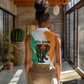 Ivory Coast Women Sleeveless Polo Shirt African Elephant in Ivorian Flag Colors - African Pride