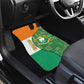 Ivory Coast Car Mats Elephant Crest and Tribal Pattern - African Pride