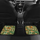 Ivory Coast Car Mats Elephant Crest and Tribal Pattern - African Pride