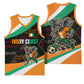 Ivory Coast Elephants Football Basketball Jersey Soccer with Tribal Pattern - African Pride