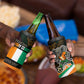 Ivory Coast Elephants Football 4 in 1 Can Cooler Tumbler Soccer with Tribal Pattern - African Pride