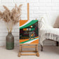 Ivory Coast Elephants Football Canvas Wall Art Soccer with Tribal Pattern - African Pride
