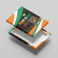 Ivory Coast Elephants Football Canvas Wall Art Soccer with Tribal Pattern - African Pride