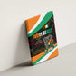 Ivory Coast Elephants Football Canvas Wall Art Soccer with Tribal Pattern - African Pride