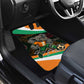 Ivory Coast Elephants Football Car Mats Soccer with Tribal Pattern - African Pride