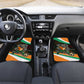Ivory Coast Elephants Football Car Mats Soccer with Tribal Pattern - African Pride