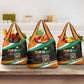 Ivory Coast Elephants Football Grocery Bag Soccer with Tribal Pattern - African Pride