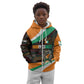 Ivory Coast Elephants Football Kid Hoodie Soccer with Tribal Pattern - African Pride