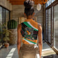 Ivory Coast Elephants Football Women Sleeveless Polo Shirt Soccer with Tribal Pattern - African Pride