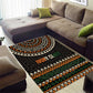 Ivory Coast African Pattern Area Rug Ethnic Geometric and National Motto - African Pride