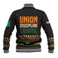 Ivory Coast African Pattern Baseball Jacket Ethnic Geometric and National Motto - African Pride