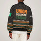 Ivory Coast African Pattern Bomber Jacket Ethnic Geometric and National Motto - African Pride