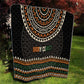 Ivory Coast African Pattern Quilt Ethnic Geometric and National Motto - African Pride