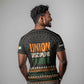 Ivory Coast African Pattern T shirt Ethnic Geometric and National Motto - African Pride