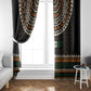 Ivory Coast African Pattern Window Curtain Ethnic Geometric and National Motto - African Pride