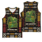 Ivory Coast Basketball Jersey Tai National Park Wildlife Map - African Pride