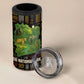 Ivory Coast 4 in 1 Can Cooler Tumbler Tai National Park Wildlife Map - African Pride