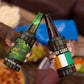 Ivory Coast 4 in 1 Can Cooler Tumbler Tai National Park Wildlife Map - African Pride