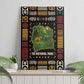 Ivory Coast Canvas Wall Art Tai National Park Wildlife Map - African Pride