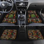 Ivory Coast Car Mats Tai National Park Wildlife Map - African Pride
